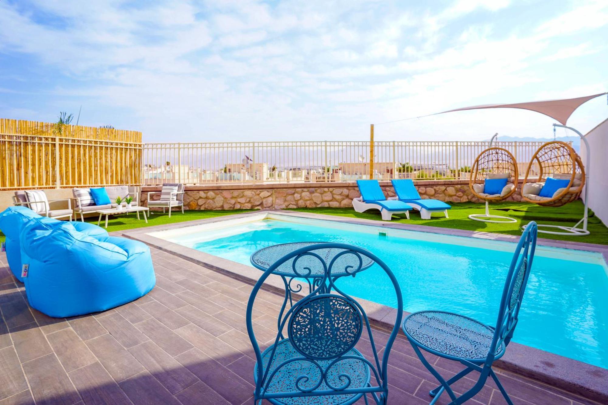 엘라트 Yalarent Morning Star-Garden With Private Pool 아파트 외부 사진